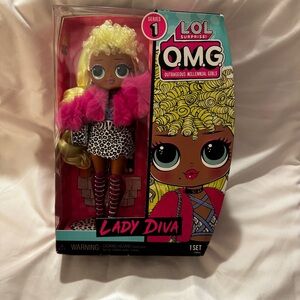LOL Surprise OMG Lady Diva Fashion Doll Series 1 Re-Release NEW Sealed